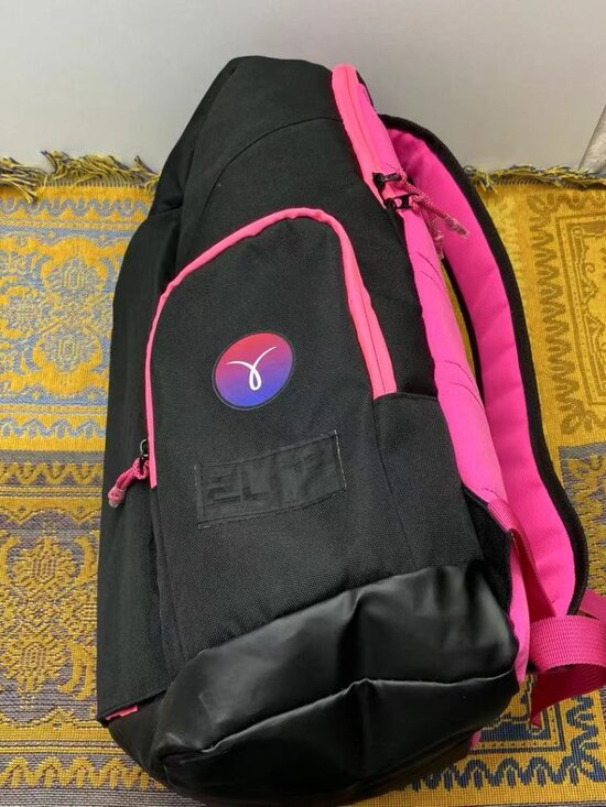 Nike Basketball Backpack Air Cushion Backpack（Pink back） main image 7
